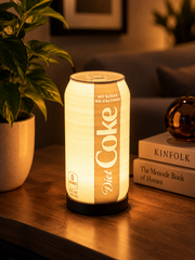 Diet Coke Can Lamp – 3D Printed LED Table Lamp Unique Desk & Room Decor image 4