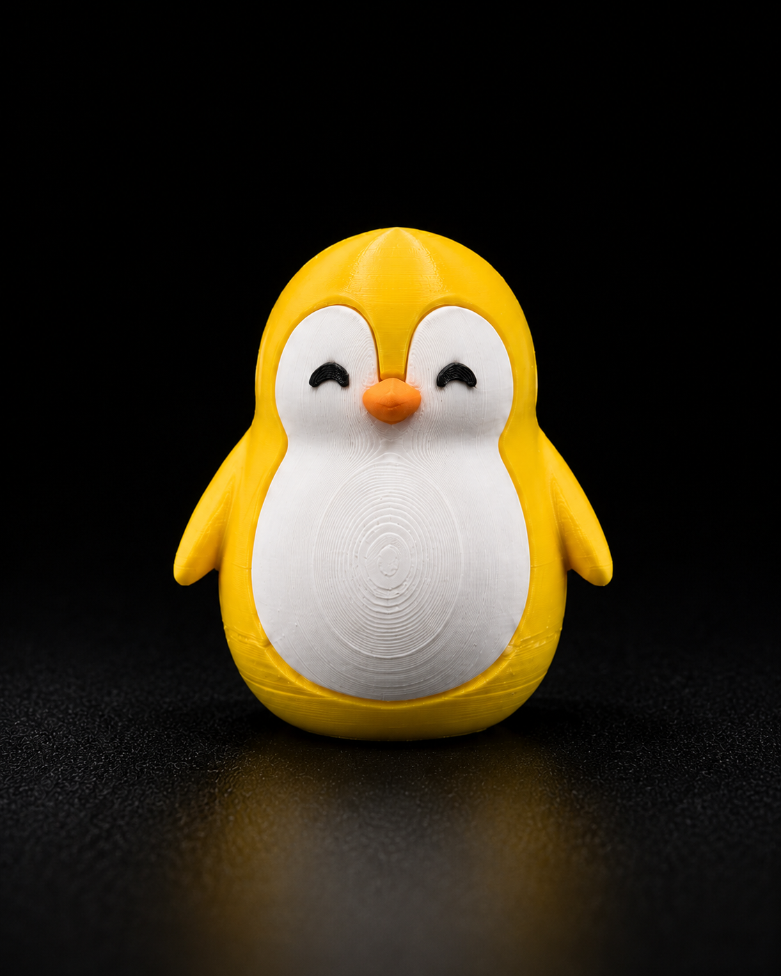 Wobbly Dancing Penguin – 3D Printed Desk Toy