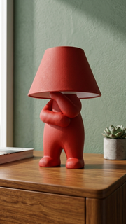 Wise Loopy Lamp – 3D Printed Sculptural Table Lamp image 4