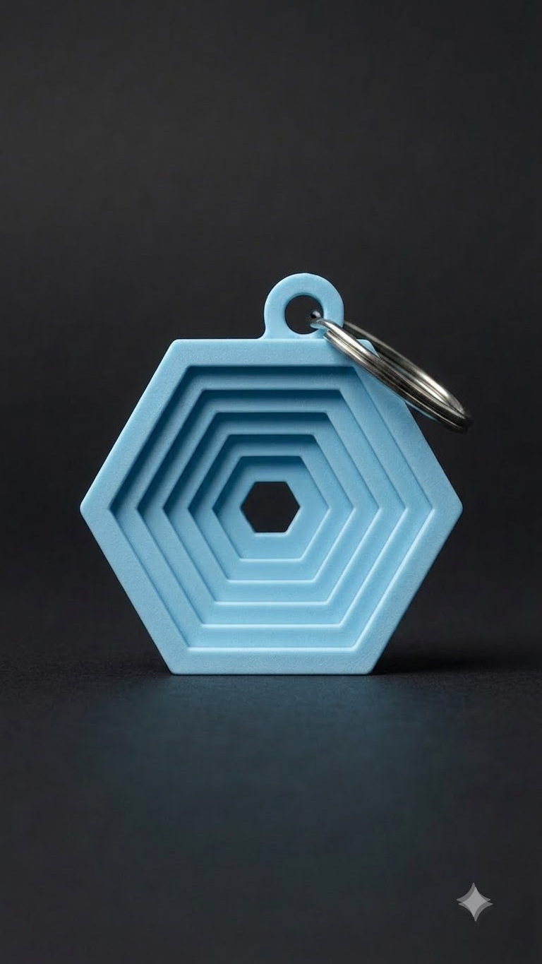 Fidget Keychain – Pocket Fidget Toy & Stress Relief Keychain