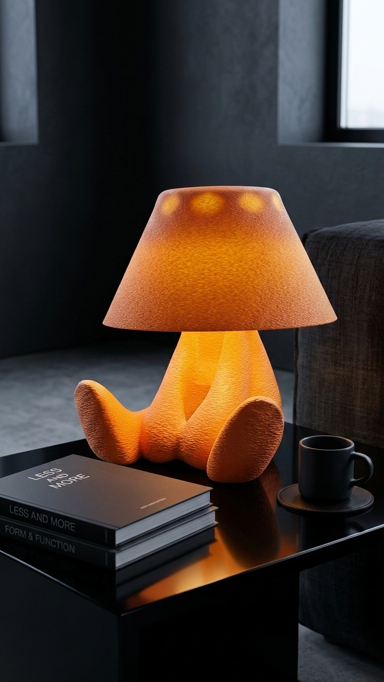 Shy Lamp™ – 3D Printed Designer Table Lamp