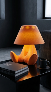 Shy Loopy Lamp – 3D Printed Sculptural Table Lamp image 3