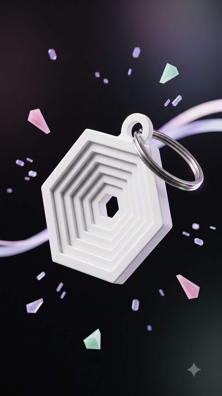 Fidget Keychain – Pocket Fidget Toy & Stress Relief Keychain