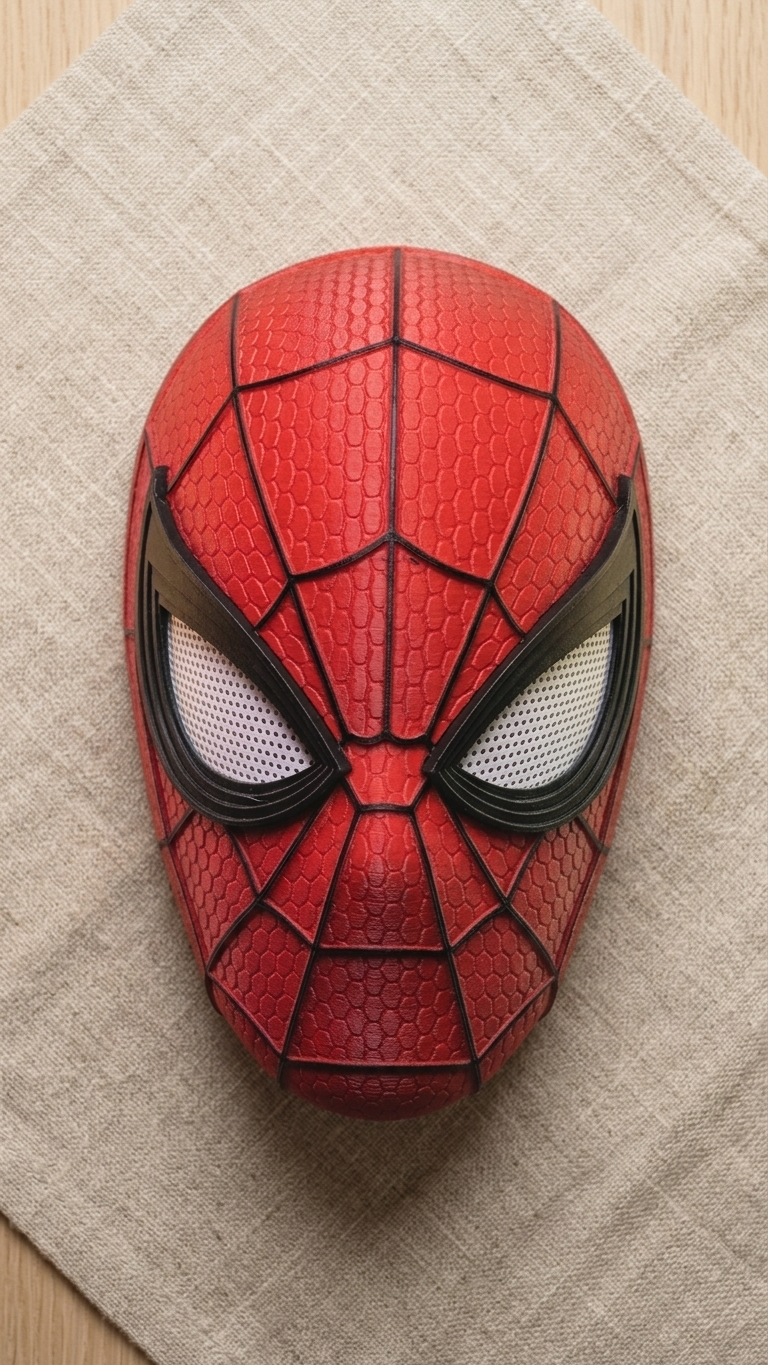 Spider-Man Brand New Day Texture Mask – 3D Printed Cosplay Mask
