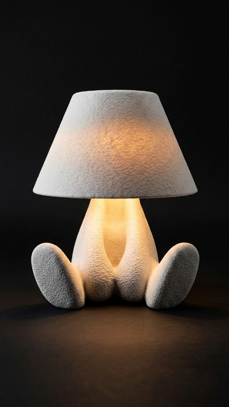Shy Lamp™ – 3D Printed Designer Table Lamp