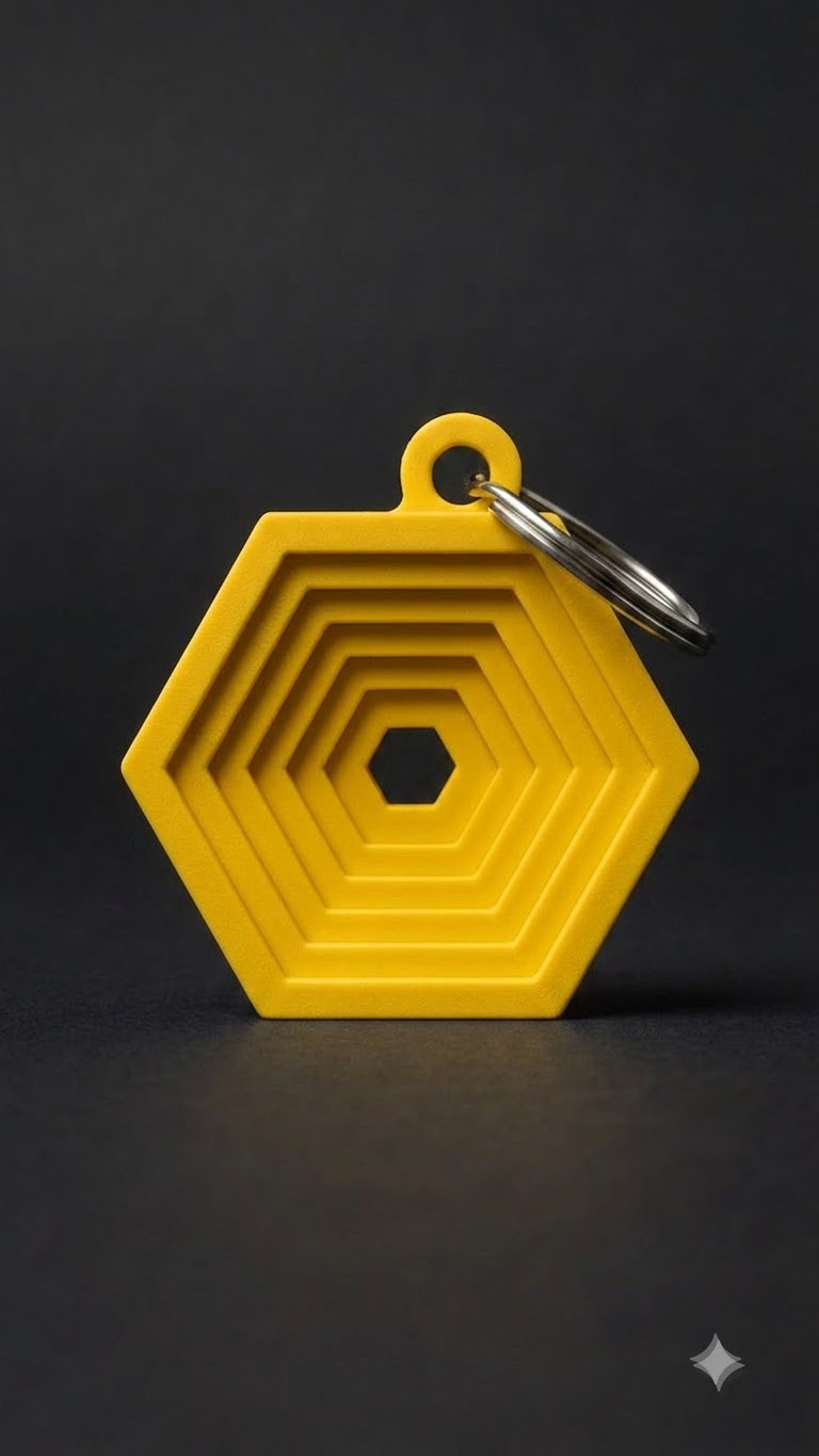Fidget Keychain – Pocket Fidget Toy & Stress Relief Keychain