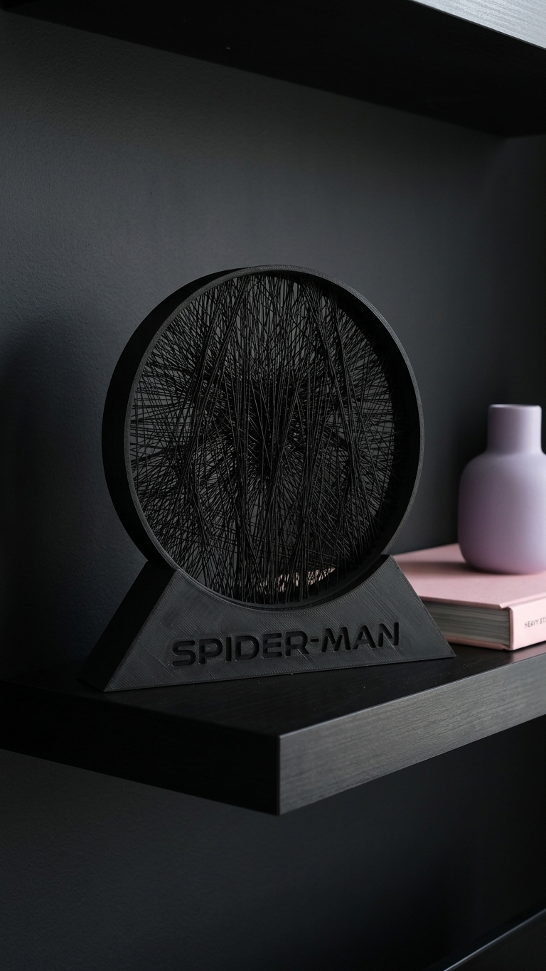 Spider-Man String Art | 3D Printed Superhero Decor