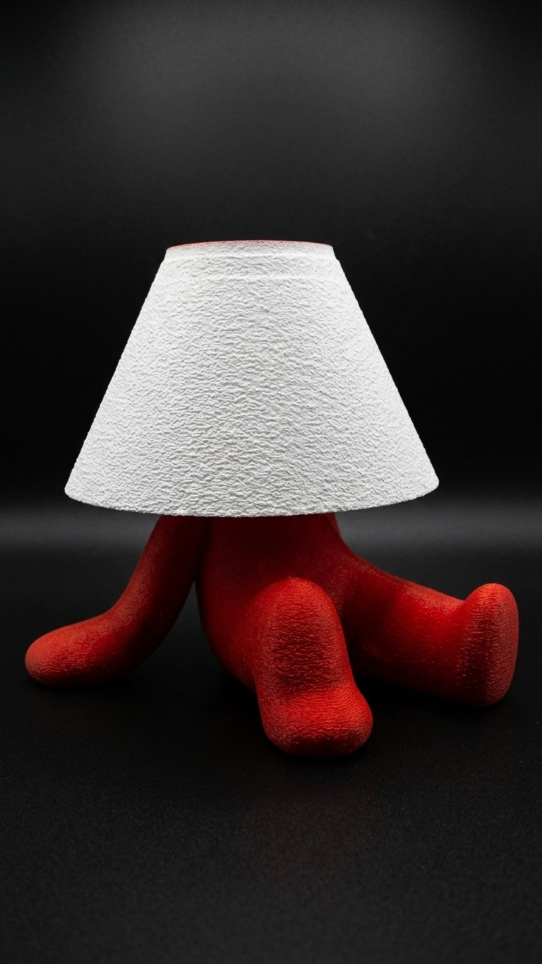 Chill Loopy Lamp – 3D Printed Sculptural Table Lamp