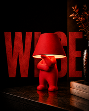 Wise Loopy Lamp – 3D Printed Sculptural Table Lamp image 1