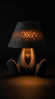 Shy Loopy Lamp – 3D Printed Sculptural Table Lamp image 5