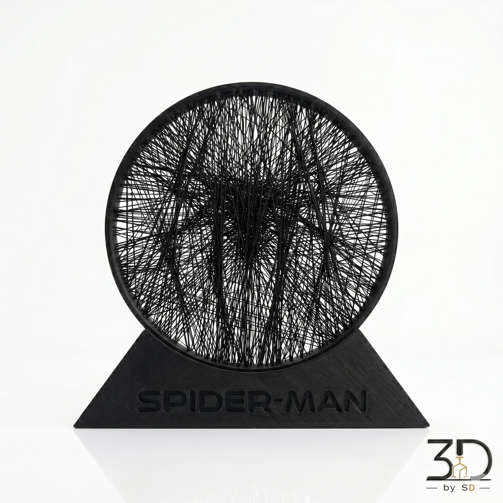 Spider-Man String Art | 3D Printed Superhero Decor