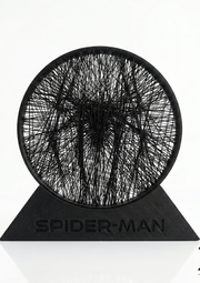 Spider Web 3D Printed String Art – Desk & Room Decor image 6