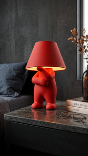 Wise Loopy Lamp – 3D Printed Sculptural Table Lamp image 3
