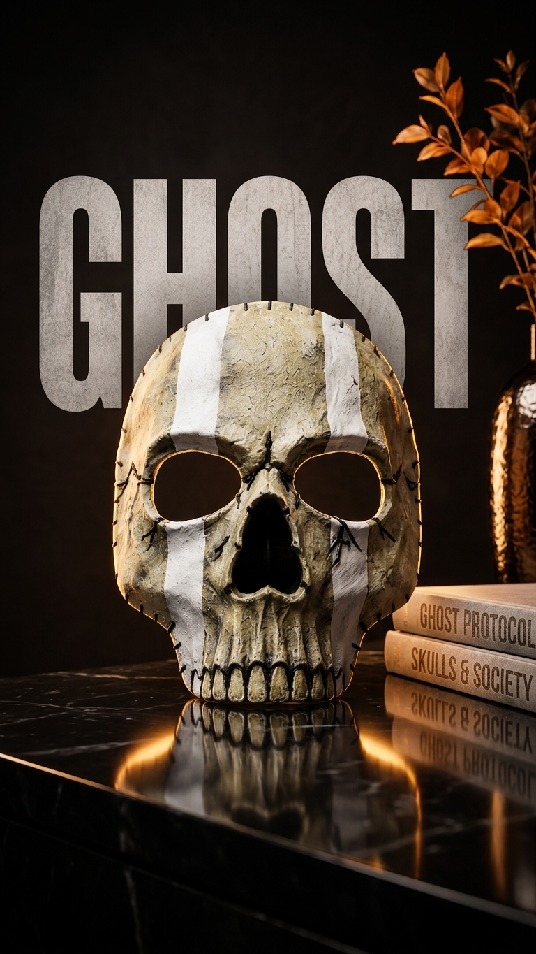 COD Ghost 3D Printed Cosplay Mask