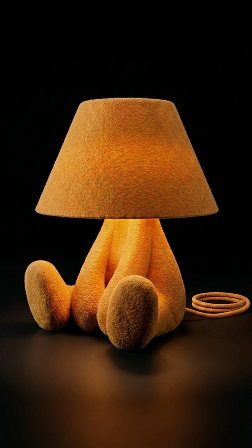 Shy Lamp™ – 3D Printed Designer Table Lamp