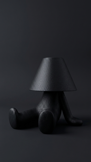 Lazy Loopy Lamp – 3D Printed Sculptural Table Lamp image 5