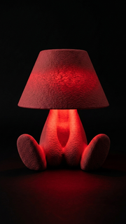 Shy Loopy Lamp – 3D Printed Sculptural Table Lamp image 7