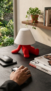 Chill Loopy Lamp – 3D Printed Sculptural Table Lamp image 4