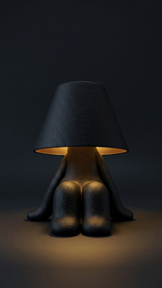 Dreamy Loopy Lamp – 3D Printed Sculptural Table Lamp image 5