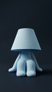 Dreamy Loopy Lamp – 3D Printed Sculptural Table Lamp image 6