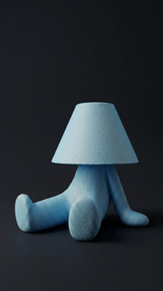 Lazy Loopy Lamp – 3D Printed Sculptural Table Lamp image 6