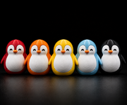Wobbly Dancing Penguin – 3D Printed Desk Toy image 5