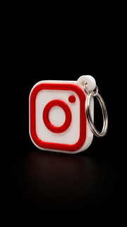 NFC Instagram 3D Printed Keychain – Tap to Open Profile image 8
