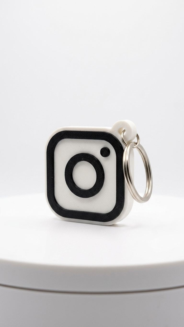 NFC Instagram Keychain – Tap to Share Your Profile