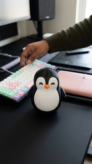 Wobbly Dancing Penguin – 3D Printed Desk Toy image 3