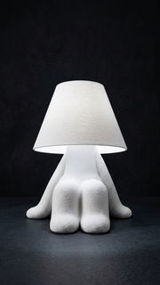 Dreamy Loopy Lamp – 3D Printed Sculptural Table Lamp image 9
