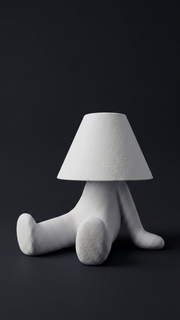 Lazy Loopy Lamp – 3D Printed Sculptural Table Lamp image 9
